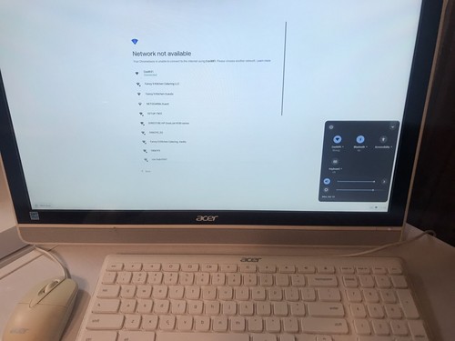 Acer chrome base touchscreen - chrome,
